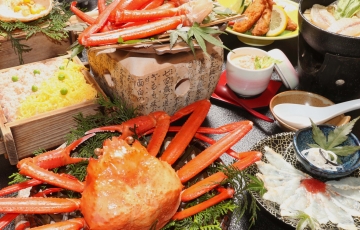忘年バスツアー in とっとり 「海産物 買い物とカニふぐ料理」
